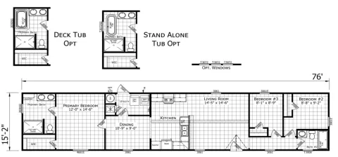 Aquamarine Mobile Home - Henderson Homes